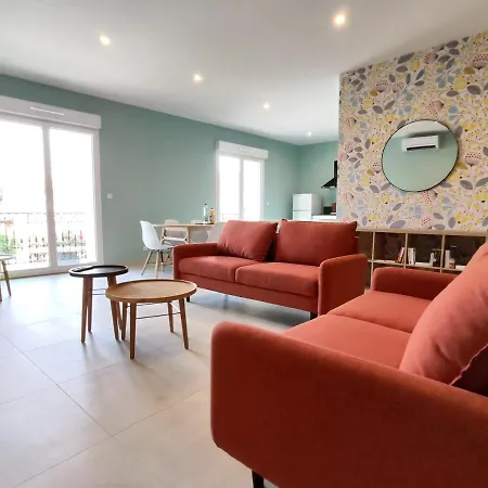 Colormix 3 Etoiles - 95m2 Plein Centre - Ensoleille Climatise Διαμέρισμα